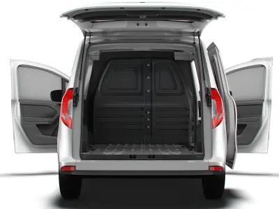 Mercedes Benz Citan LWB Tailgate HQ Interior 2025 3D model