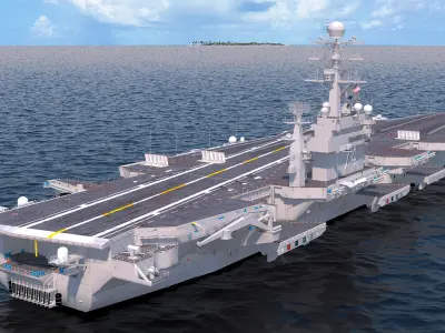  Aircraft Carrier CVN-74 