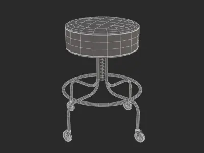 Medical - Doctor Chair 3D model