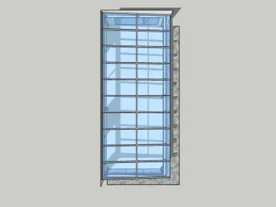 Ladge winter garden 3D model