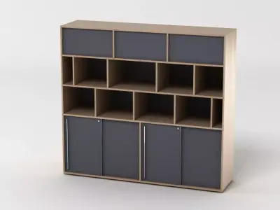 Office Cupboard 3D model