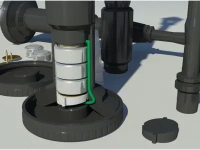 Mini Lamp Post  3D print model