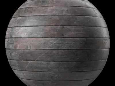 Wood Materials 31- Wooden Panel -Sbsar Seamless PBR Texture