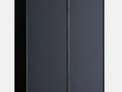 BESTA Storage combination with doors 55 Low-poly 3D model