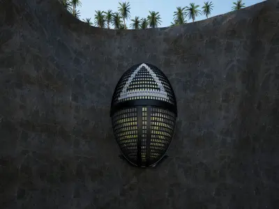 Squid Game Conceptual Building 3D Model 3D model