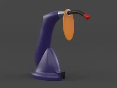 Led Curing Light Lamp 3D model