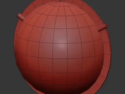 Clam Pendant 3D model