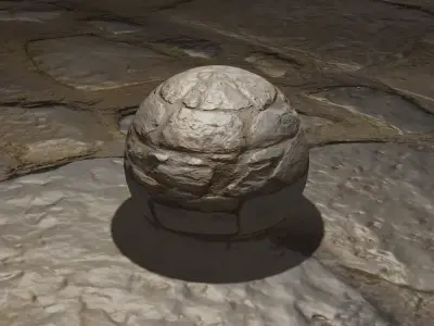Sandstone Block 2K Material Texture