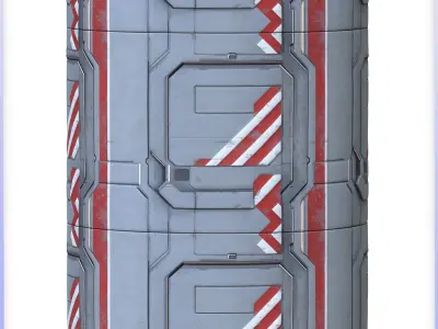 SciFi Seamless Texture Texture 24