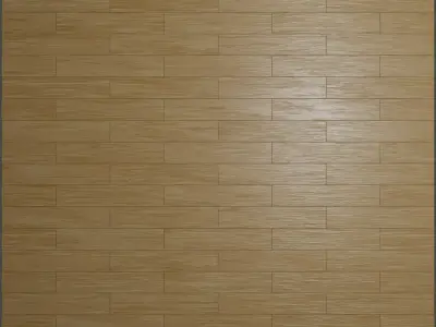 European Steamed Beach Wood Texture 3D model