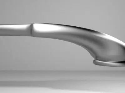 Shower Hose Type 3 3D model