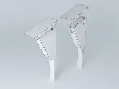 Bluebird House Free 3D model