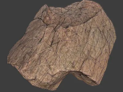 Kara Stone Low-poly 3D model