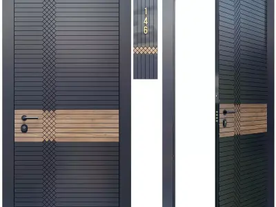 Door Credo 4 3D model