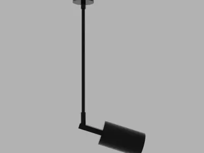 Directional Spotlight Low-poly 3D model