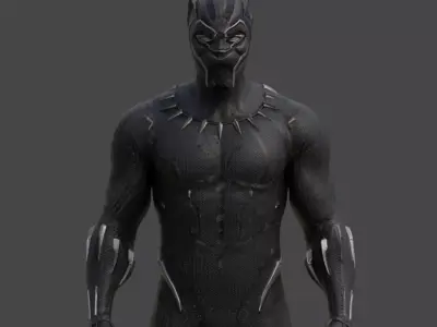 Black Panther - T challa - from Avengers Infinity War 3D Model 3D model