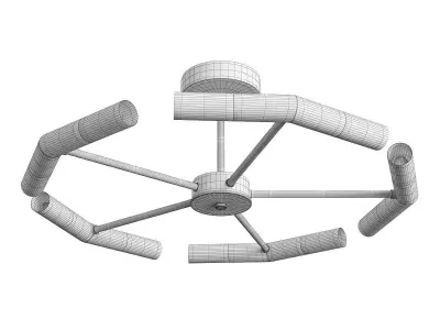 De Markt Low-poly 3D model