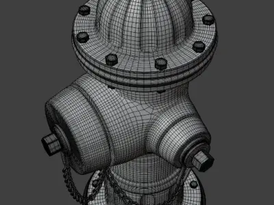 Fire Hydrant 3D model