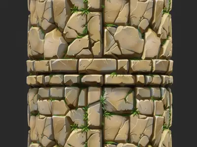 Stylized Floor Seamless Texture Texture 18