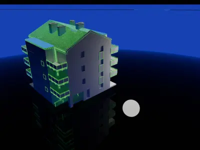 Banglo Free 3D model
