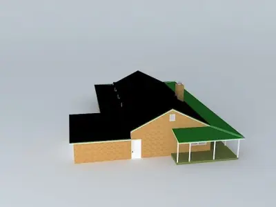 Ranch House Free 3D model