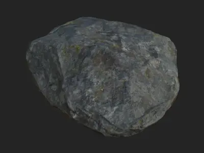 Lowpoly Rocks rock Low-poly 3D model