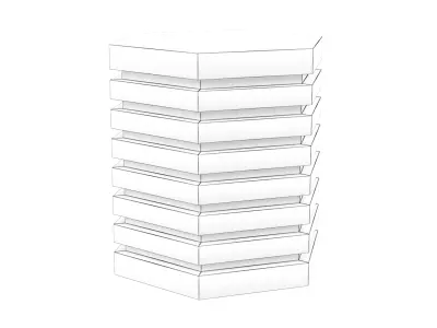 Furniture handle 16 3D model