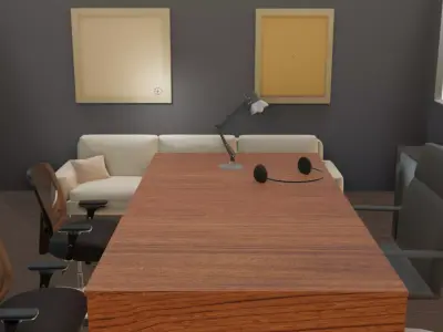 2000s modern office 3D model