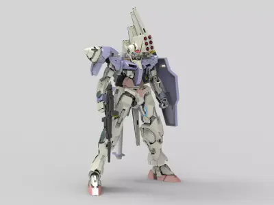 Gundam 00 Hyper Spirit 3D model