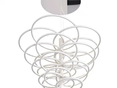 ceiling suspension lamp 3D model