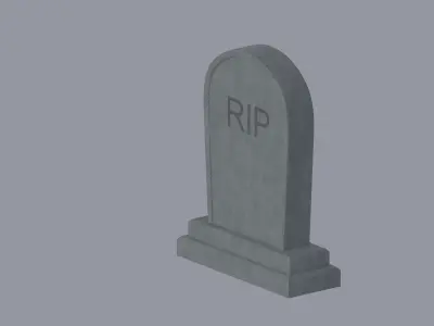 Tombstone 3D model