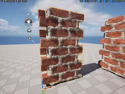 MODULAR WALL Low-poly 3D model purchase