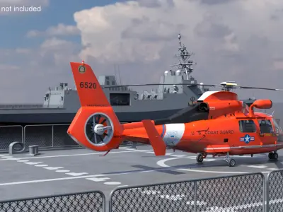  Constellation Class Frigate With MH-65 Dolphin 