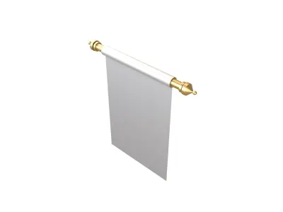 Pennant V1 009 Low-poly 3D model