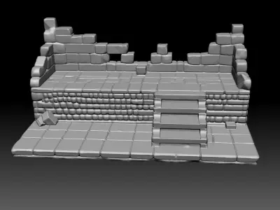 Ancient Ruins Pack STL Props for RPG  Dioramas