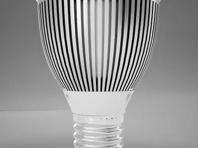 Par 20 HD LED light Bulb model 3D model