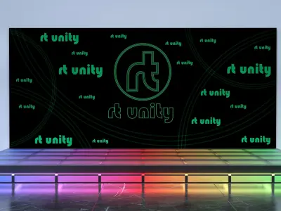 Scene light floor 3D model