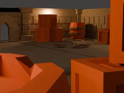 Bunker 3D model