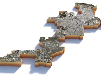 Tampa Bay Florida USA 3D model