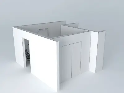 liorkut house with door Free 3D model
