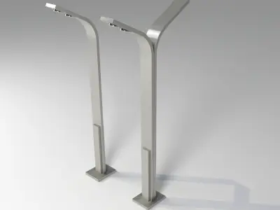 Street light 3D model
