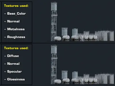  Industrial Storage Silo Pack Realtime 
