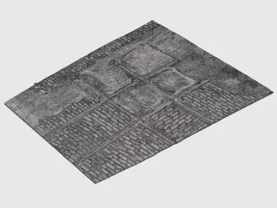 Old Railroad Tracks-3D Scan 3D model