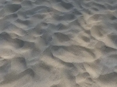 Ultra realistic Beach sand geometry  3D model