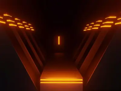 Alien architecture 3D model