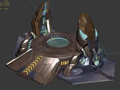 Lost Ancient Civilization - Transfer Point 01 3D model