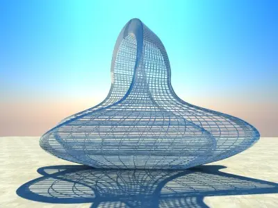 Modern Sculpture 3D model