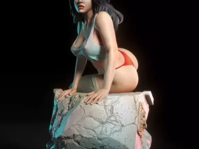 Druuna from Paolo Serpieri 3D print model