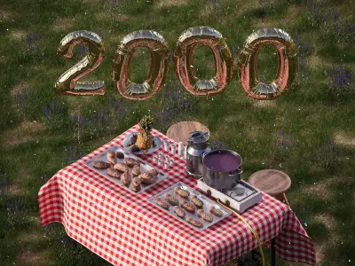 CGI Complete Scenes 3D Model Pack