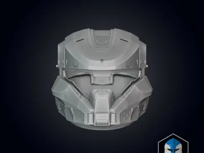Halo Infinite Cavallino Helmet 3D print model